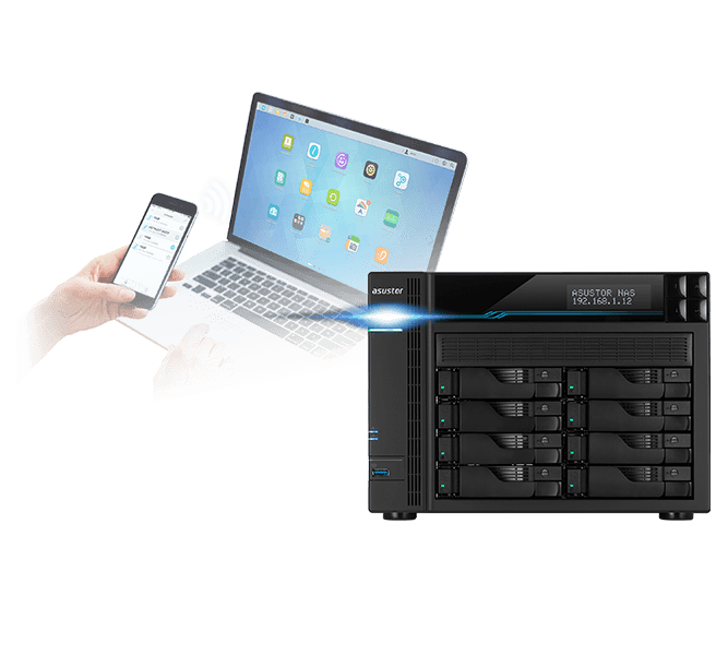 LOCKERSTOR 8（AS6508T）｜ASUSTOR｜株式会社アユート PCパーツ・VR